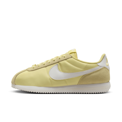 Nike cortez white and yellow best sale